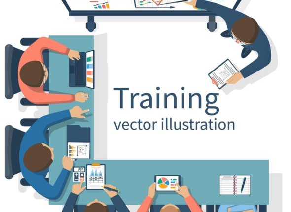 business-training-concept-corporate-training-staff-briefing-meeting-business-seminar-vector-illustration-flat-design-conference-employee-planning-decisions_153097-533